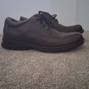 Dockers Brown Oxfords Smooth Leather Design